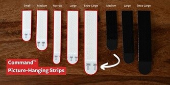 Command picture hangers for wall come in various weight capacities
