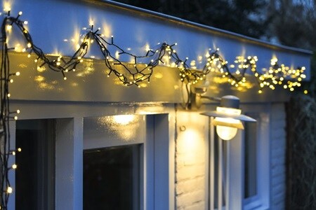 Command Clips can function as Christmas gutter light clips

