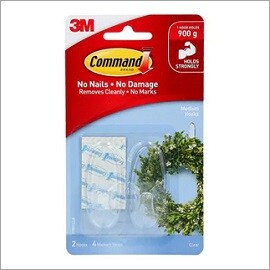 Command™ Clear Medium Hooks