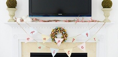 Spring Wreath for Easter