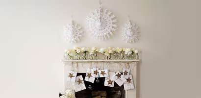 Holiday Snowflake Display