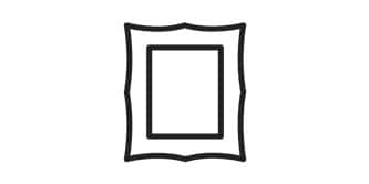 icon of frames without hardware
