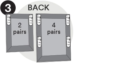 remove one of the green liners
