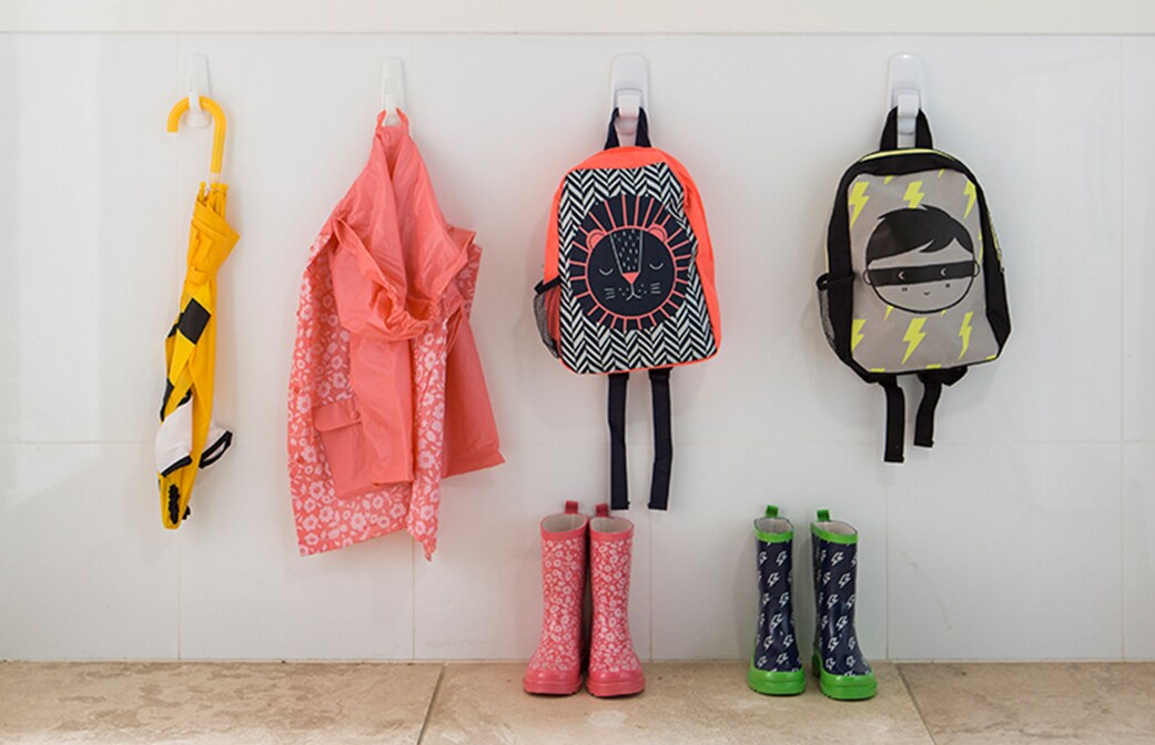 Adhesive wall hanging hooks from Command​