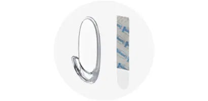Command™ Clear Medium Hook
