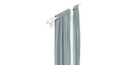 use command hooks to hang curtains
