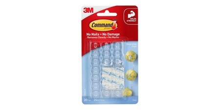 Command™ Clear Decorating Clips
