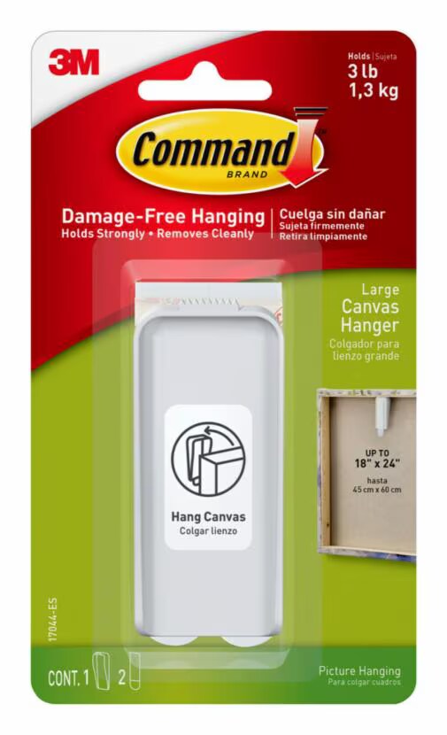 Command™ Large Canvas Picture Hanger
