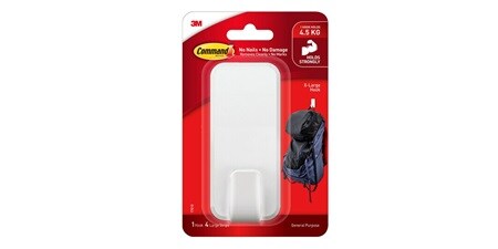 Command™ Jumbo Quartz Hook
