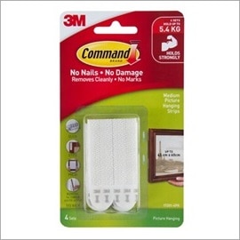 Command medium picture hanging strips