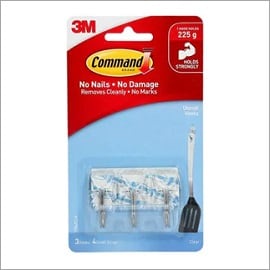 Command™ Clear Utensil Hooks