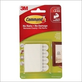 Command small picture hanging strips