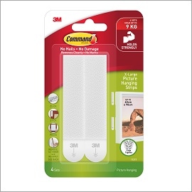 Command x-large picture hanging strips