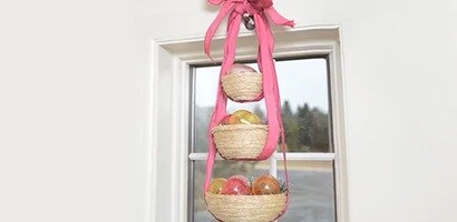 DIY Easter Egg Nest Decorations
