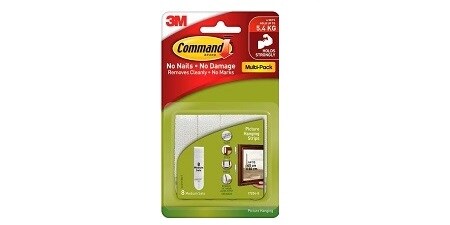 Command™ medium picture hanging strips

