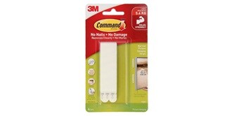 Command narrow picture hanging strips
