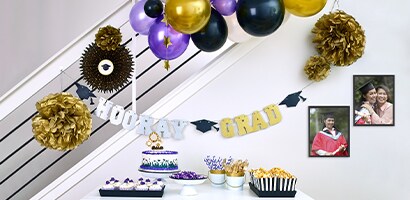 DIY Backdrop Decor for your Graduation Party

