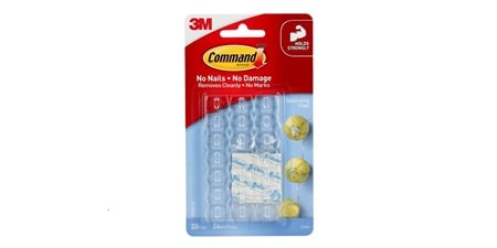 Command™ Clear Decorating Clips
