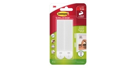 Command™ x-large picture hanging strips
