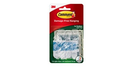 Command™ Outdoor Light Clips
