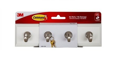 Command quartz key rail

