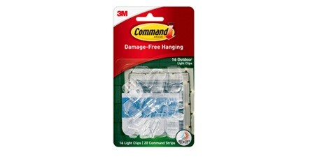 Command™ Outdoor Light Clips
