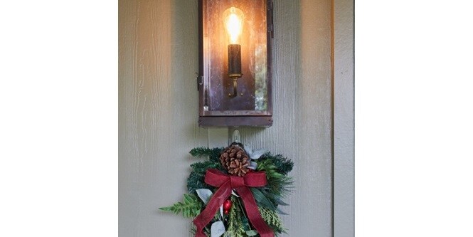 Command as hooks for holiday lights
