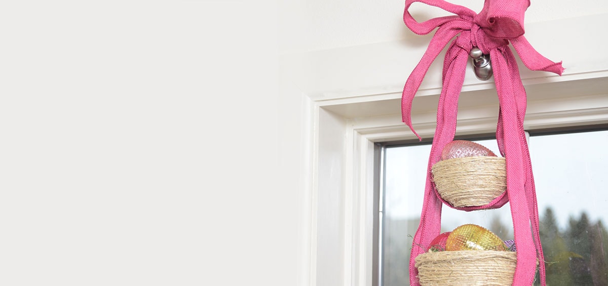 DIY easter egg decorations
